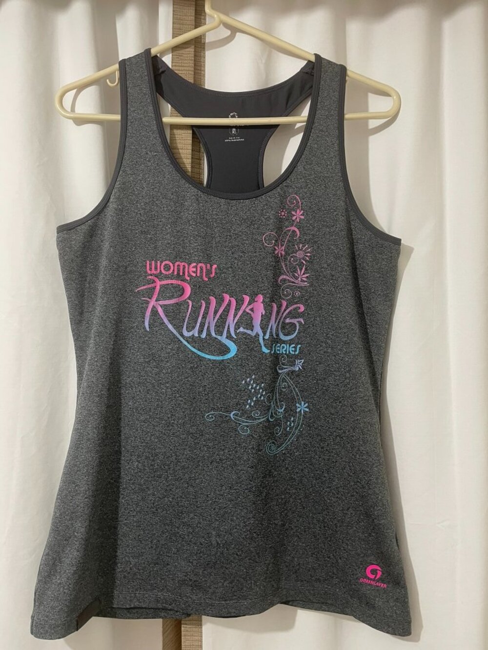Women's Running Tank - Gray